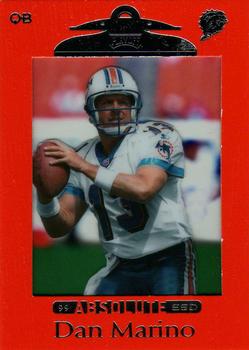 1999 Playoff Absolute SSD - Red #58 Dan Marino Front