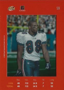 1999 Playoff Absolute SSD - Red #59 Oronde Gadsden Back