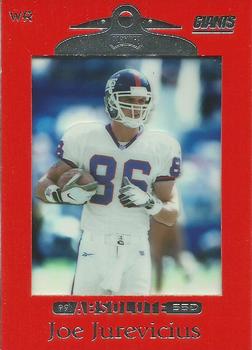1999 Playoff Absolute SSD - Red #71 Joe Jurevicius Front