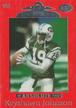1999 Playoff Absolute SSD - Red #73 Keyshawn Johnson Front