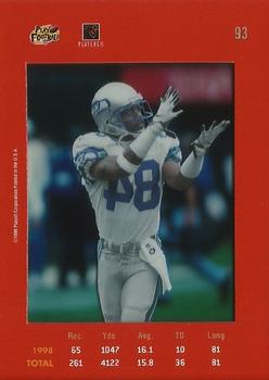 1999 Playoff Absolute SSD - Red #93 Joey Galloway Back