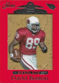 1999 Playoff Absolute SSD - Red #168 David Boston Front