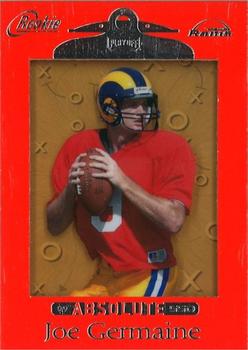 1999 Playoff Absolute SSD - Red #192 Joe Germaine Front
