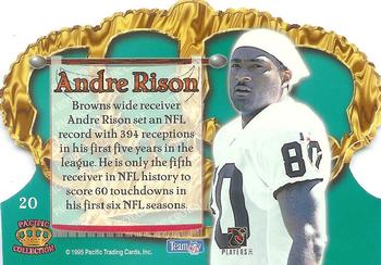 1995 Pacific Crown Royale #20 Andre Rison Back