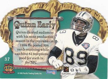 1995 Pacific Crown Royale #37 Quinn Early Back