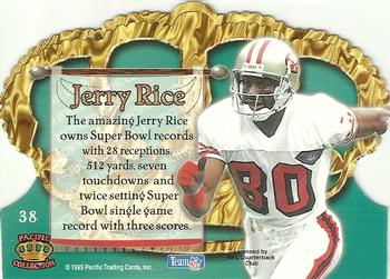 1995 Pacific Crown Royale #38 Jerry Rice Back
