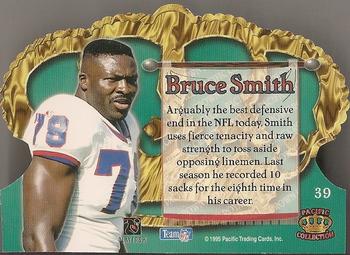 1995 Pacific Crown Royale #39 Bruce Smith Back