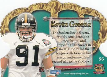 1995 Pacific Crown Royale #56 Kevin Greene Back