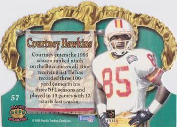 1995 Pacific Crown Royale #57 Courtney Hawkins Back