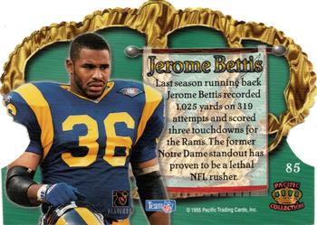 1995 Pacific Crown Royale #85 Jerome Bettis Back