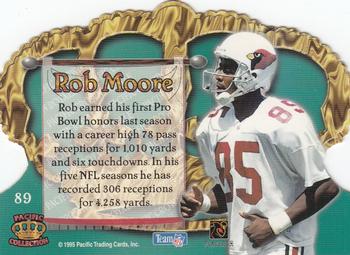1995 Pacific Crown Royale #89 Rob Moore Back