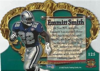 1995 Pacific Crown Royale #125 Emmitt Smith Back