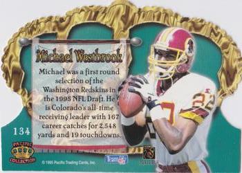 1995 Pacific Crown Royale #134 Michael Westbrook Back