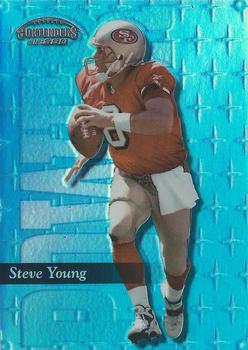 1999 Playoff Contenders SSD - Power Blue #49 Steve Young Front