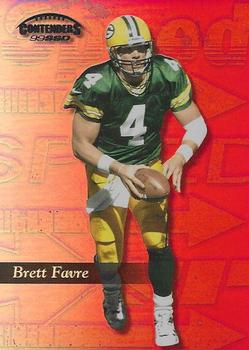 1999 Playoff Contenders SSD - Speed Red #8 Brett Favre Front