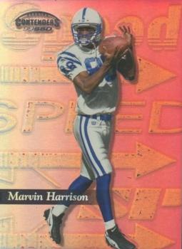 1999 Playoff Contenders SSD - Speed Red #105 Marvin Harrison Front
