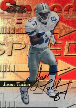 1999 Playoff Contenders SSD - Speed Red #160b Jason Tucker Front