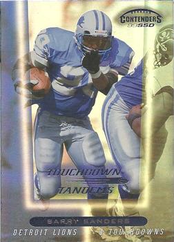 1999 Playoff Contenders SSD - Touchdown Tandems #T21 Barry Sanders / Herman Moore Front