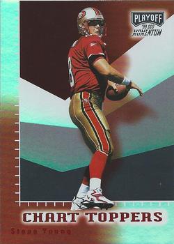 1999 Playoff Momentum SSD - Chart Toppers #CT 19 Steve Young Front