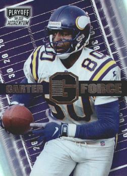 1999 Playoff Momentum SSD - Gridiron Force #GF01 Cris Carter Front
