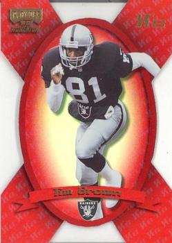 1999 Playoff Momentum SSD - X's #133 Tim Brown Front