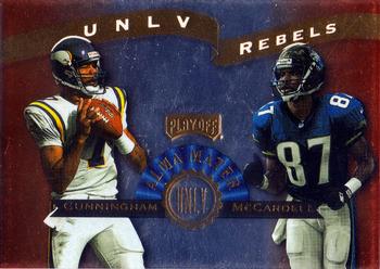 1999 Playoff Prestige EXP - Alma Maters #AM26 Randall Cunningham / Keenan McCardell Front