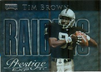 1999 Playoff Prestige EXP - Checklists #CL22 Tim Brown Front