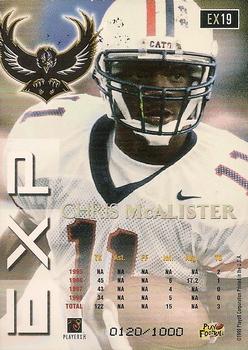 1999 Playoff Prestige EXP - Reflections Gold #EX19 Chris McAlister Back
