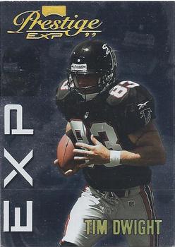 1999 Playoff Prestige EXP - Reflections Gold #EX193 Tim Dwight Front