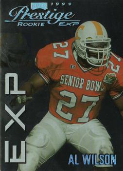 1999 Playoff Prestige EXP - Reflections Silver #EX2 Al Wilson Front