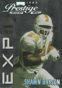 1999 Playoff Prestige EXP - Reflections Silver #EX7 Shawn Bryson Front