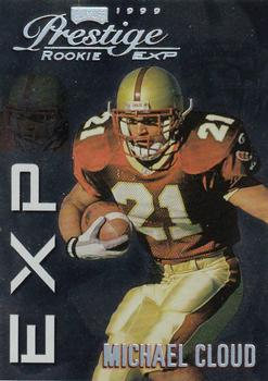 1999 Playoff Prestige EXP - Reflections Silver #EX9 Michael Cloud Front
