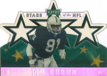 1999 Playoff Prestige EXP - Stars of the NFL #ST9 Tim Brown Front