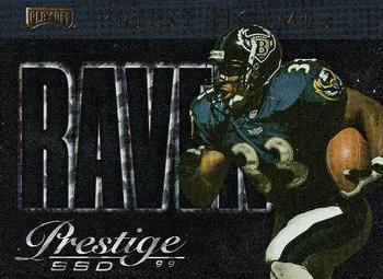 1999 Playoff Prestige SSD - Checklists #CL3 Priest Holmes Front
