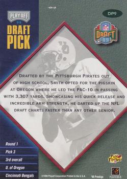 1999 Playoff Prestige SSD - Draft Picks #DP9 Akili Smith Back