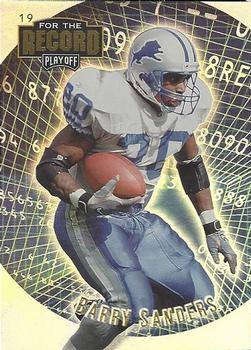 1999 Playoff Prestige SSD - For the Record #FR4 Barry Sanders Front