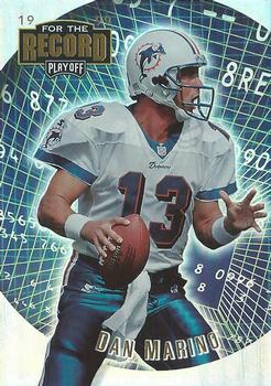 1999 Playoff Prestige SSD - For the Record #FR13 Dan Marino Front