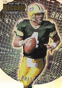 1999 Playoff Prestige SSD - For the Record #FR25 Brett Favre Front