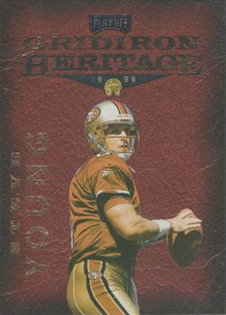 1999 Playoff Prestige SSD - Gridiron Heritage #GH11 Steve Young Front