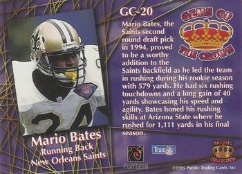 1995 Pacific - Gems of the Crown #GC-20 Mario Bates Back