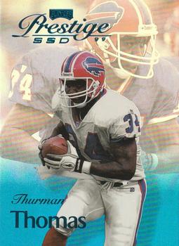 1999 Playoff Prestige SSD - Spectrum Blue #B015 Thurman Thomas Front