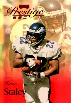 1999 Playoff Prestige SSD - Spectrum Red #B099 Duce Staley Front
