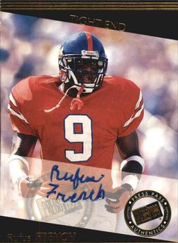 1999 Press Pass - Autographs #NNO Rufus French Front