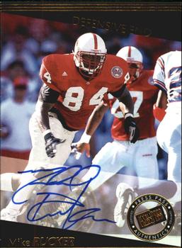 1999 Press Pass - Autographs #NNO Mike Rucker Front
