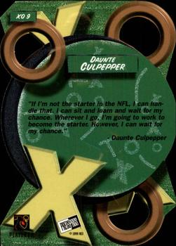 1999 Press Pass - X's and O's #XO9 Daunte Culpepper Back