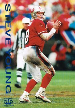 1995 Pacific Gridiron #6 Steve Young Front