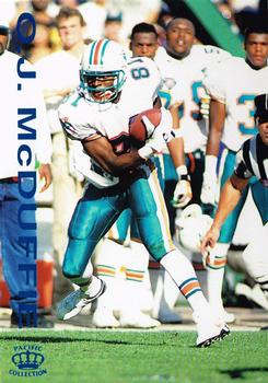 1995 Pacific Gridiron #80 O.J. McDuffie Front