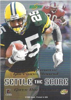 1999 Score - Settle the Score #17 Garrison Hearst / Dorsey Levens Back