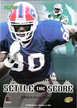 1999 Score - Settle the Score #23 Keyshawn Johnson / Eric Moulds Back