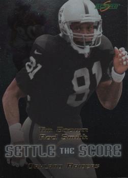 1999 Score - Settle the Score #27 Tim Brown / Rod Smith Front